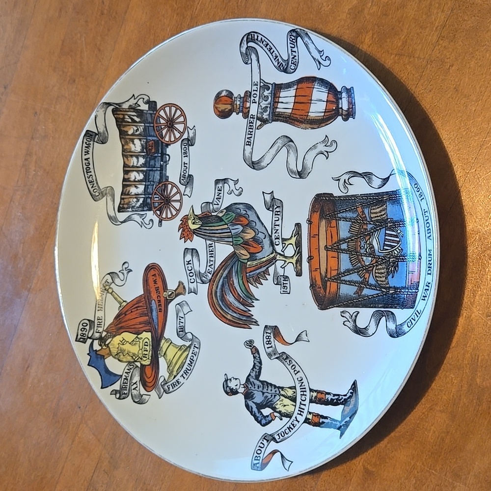 Lipper & Mann Inc. Americana Plate